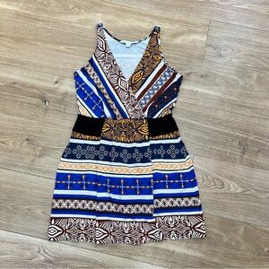 Diane von Furstenberg Oblixe Wrapped Dress DVF Size 10 PreOwned Good